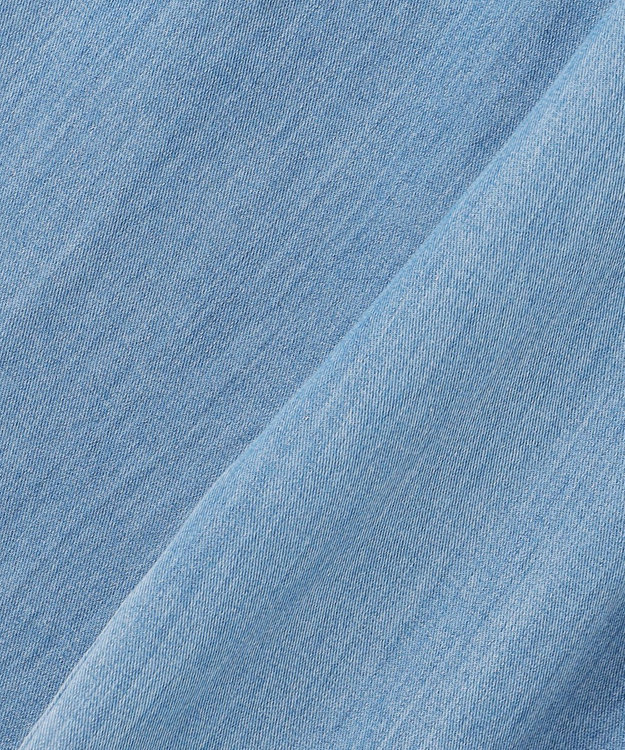 J.PRESS LADIES 【洗える】5ozバージラコンパクト デニム イージーパンツ ユーズド系