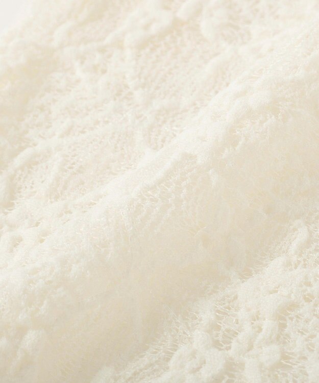 Green Parks レース×シアー２Ｗａｙアームカバー Orange