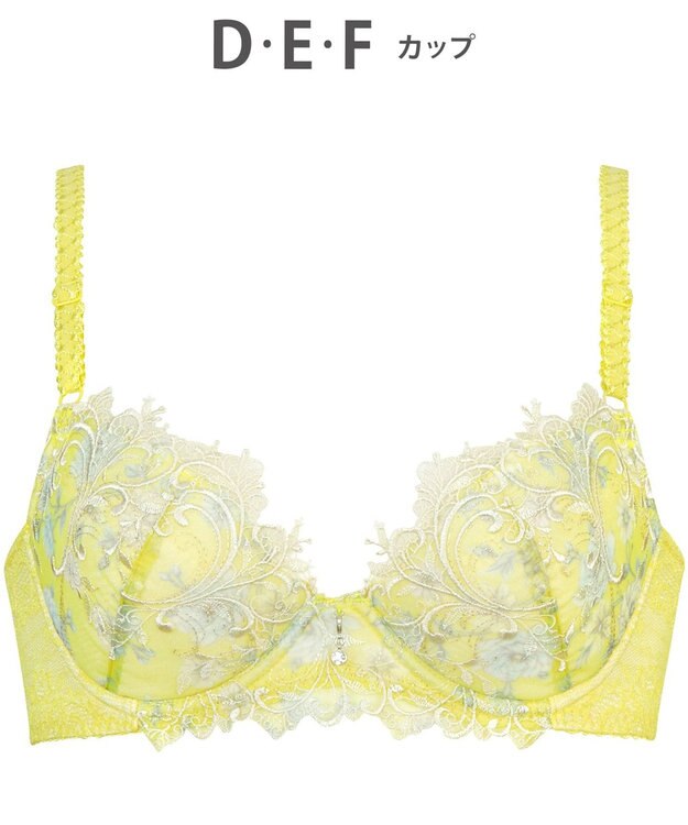 Wing 3/4カップブラ　【2610シリーズ】　ウイング／ワコール　PB2610 イエロー