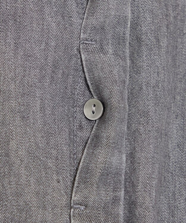 uncrave ライトデニム パフスリーブブラウス グレー