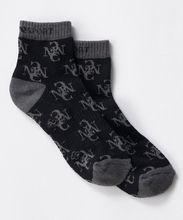 FILA GOLF／marie claire 【marie claire SPORT】 アンクルソックス ブラック