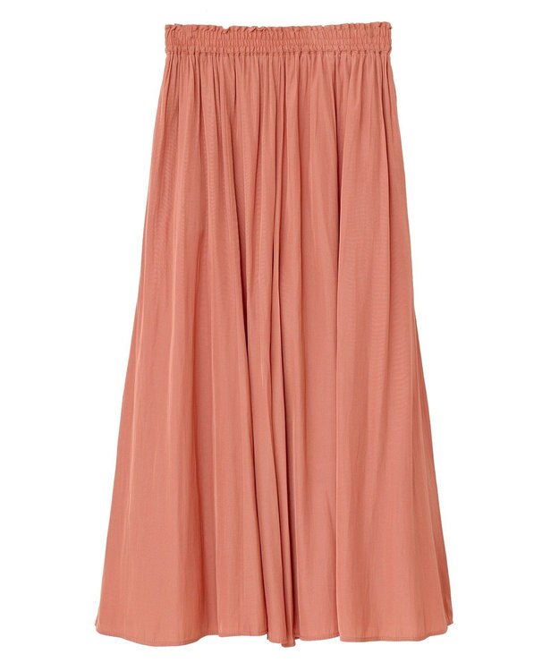 Green Parks サラフレワイドパンツ（無地） Orange