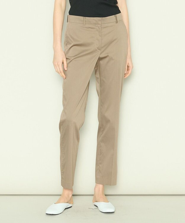 JOSEPH ヴィスバイストレッチ　テーパードトラウザーズ Frozen Mocha