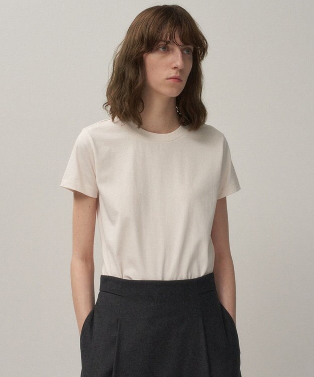 ATON DRY COTTON JERSEY | コンパクトＴシャツ PINK