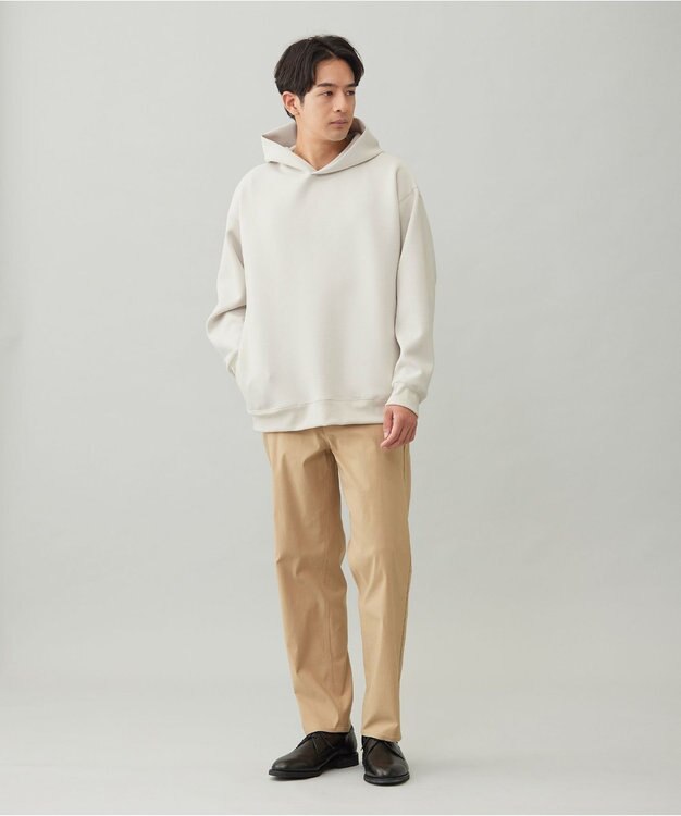 UNFILO MENS 【男女兼用】BEAUTY FORM JERSEY パーカー グレージュ