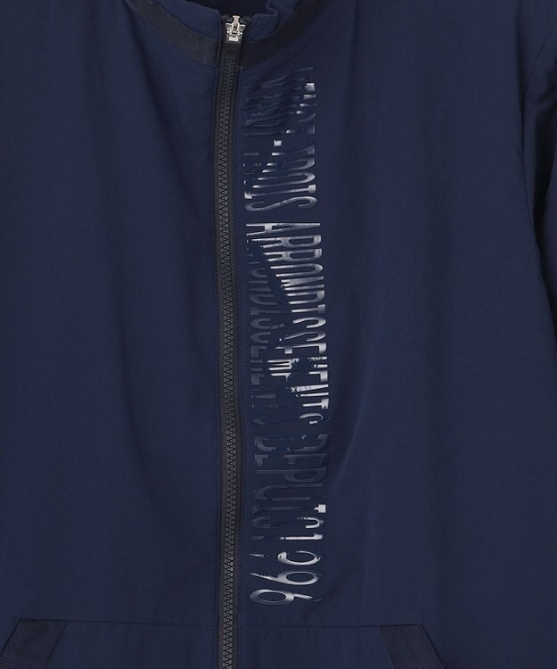 23区GOLF 【MEN】【ストレッチ・撥水】ストレッチタフタ ブルゾン ネイビー系