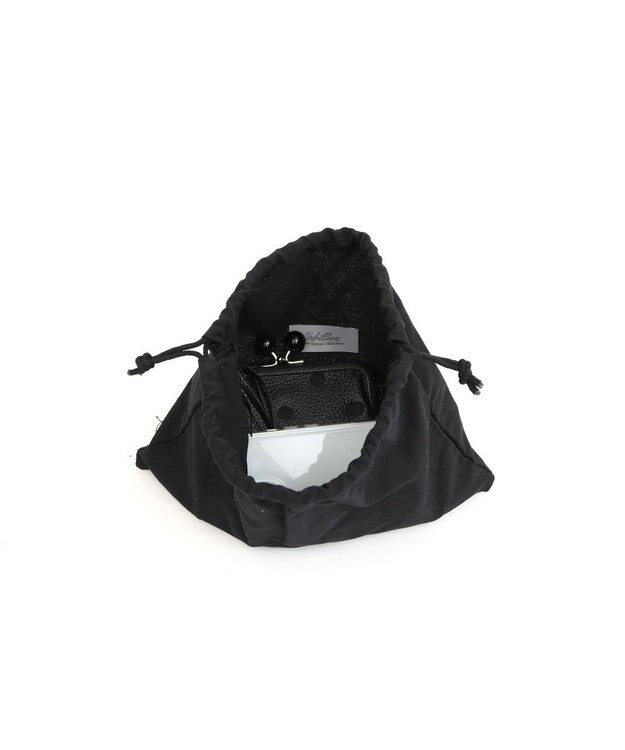 UNBILLION カシュカシュ cachecache / レース縦型トートバッグ ブラック