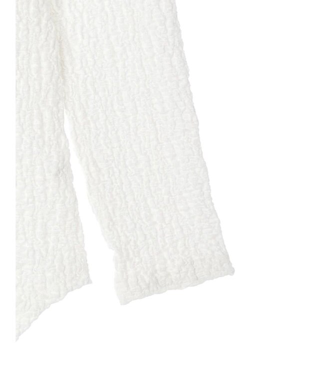 Green Parks AnriettMusee ふくれジャガードシャツ Off White