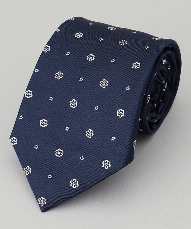 GOTAIRIKU GOTAIRIKU別注【日本製】シルク ネクタイ_小紋柄 ネイビー系8