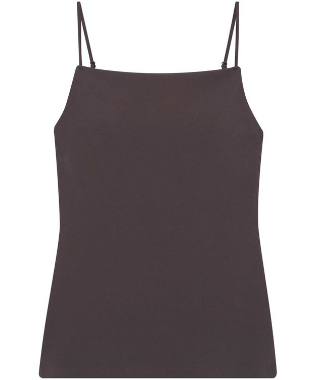 AMPHI ブラトップ 立体的なバストシルエット 背中の段差を軽減 タイトなシルエット インナー JWG103 アンフィ／ワコール ブラウン