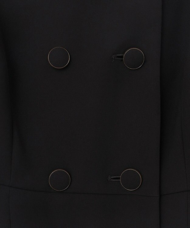 GRACE CONTINENTAL クレリックコートドレス ブラック