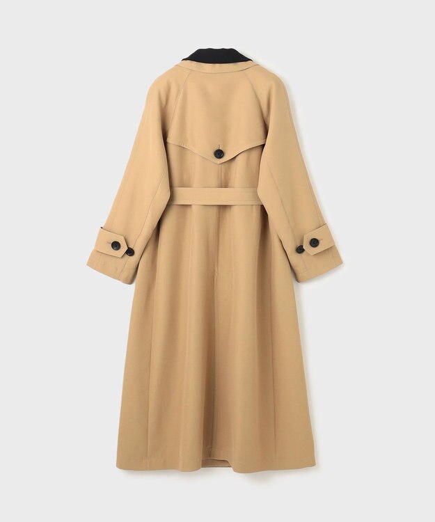 GRACE CONTINENTAL ジャケットレイヤードトレンチ キャメル