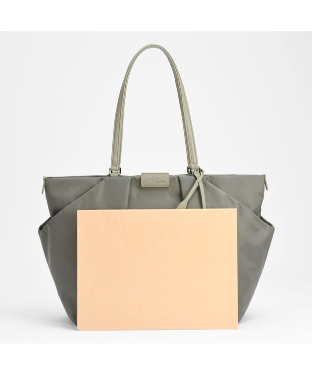 ACE BAGS & LUGGAGE W&.Day/Night スック トートバッグ A4 11.0インチタブレット 15186 ダブルアンドデイナイト グレー