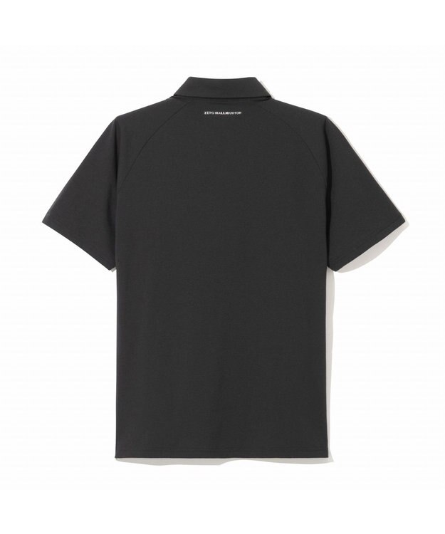 ZERO HALLIBURTON 【吸水速乾・UVケア】 ダブルリブ着心地ポロシャツZHG-M5S7c 82954 ブラック
