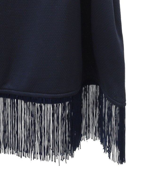 CRAFT STANDARD BOUTIQUE レース切替フリンジビスチェ Navy