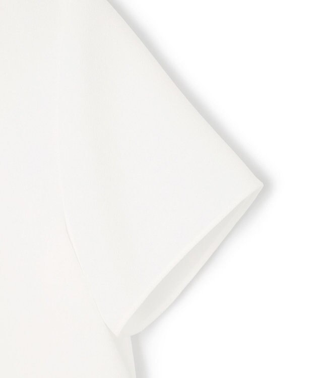 BEIGE， SHELBY / ハーフスリーブブラウス White