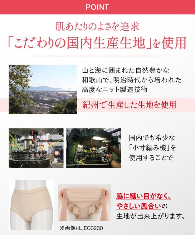 Wing ショーツ ボーイレングス 綿混(身生地部) やさしい肌あたり 【デイリーフィット やわらかコットン】 はきこみ丈ふかめ EC4230 ウイング／ワコール ロマンピンク