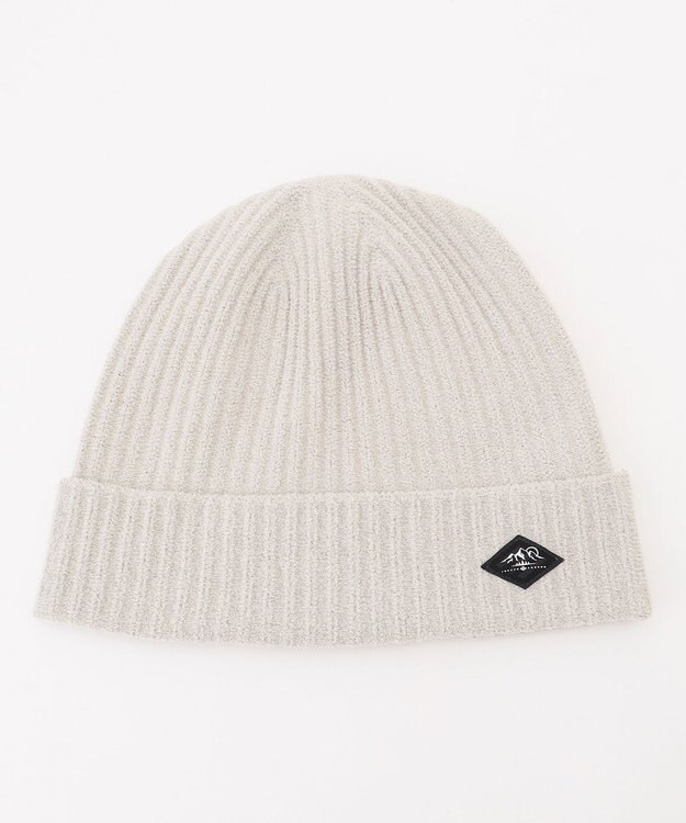 JOSEPH ABBOUD MOUNTAIN 【イージーケア/軽量/ソフト】ニットフリース ニットキャップ ライトグレー系