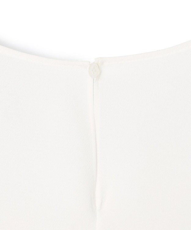 BEIGE， SHELBY / ハーフスリーブブラウス White