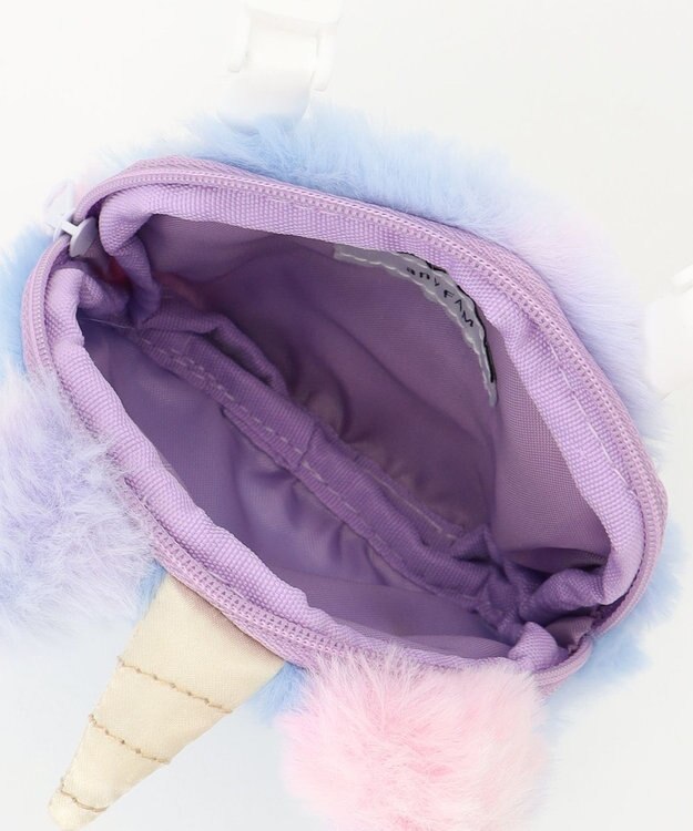 ANY KIDS アニマル移動ポケットポシェット レインボー×ユニコーン