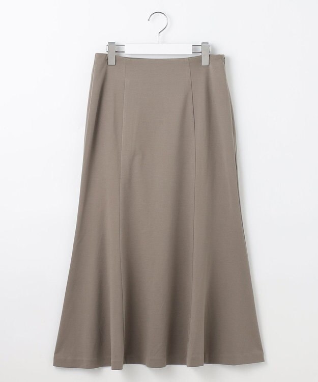 自由区 L 【セットアップ対応・洗える】エアーポンチ スカート モカ