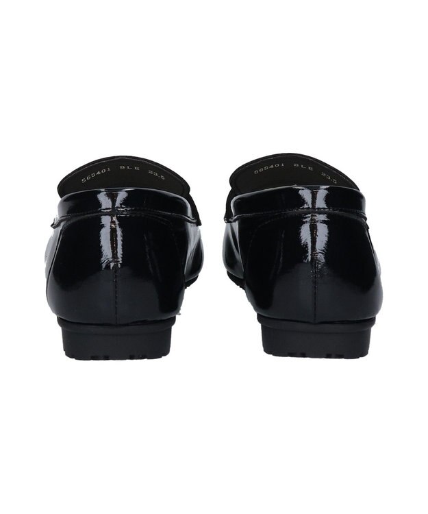 Bridget Birkin ＜3E＞【Bridget Birkin Walk】エフォートレスベルトローファー ブラックエナメル