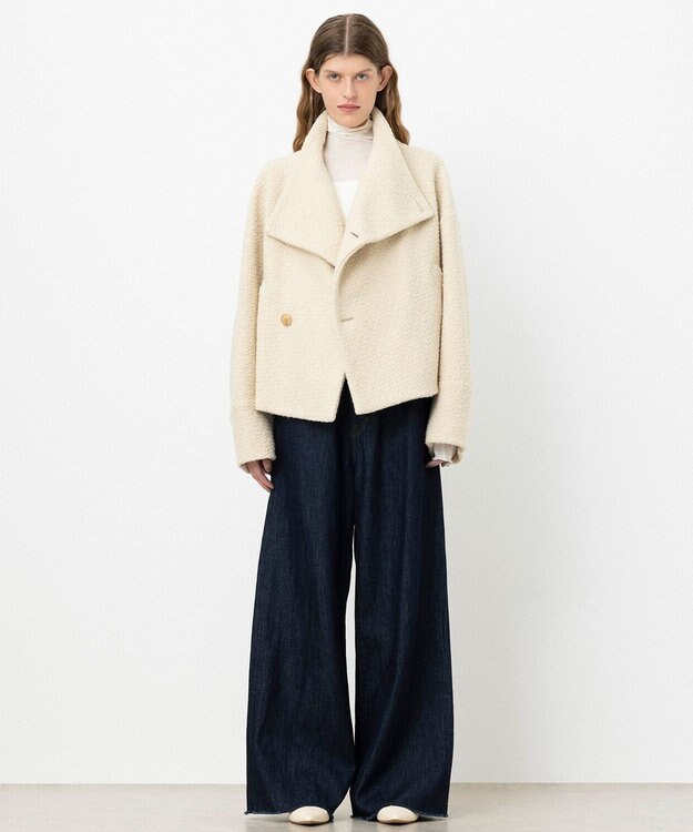 NAVE 【ReNAVE】ブークレーアウター アイボリー系