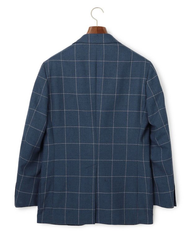 J.PRESS MEN 【WEB・一部店舗限定】オーシャクラブチェック ジャケット ネイビー系4