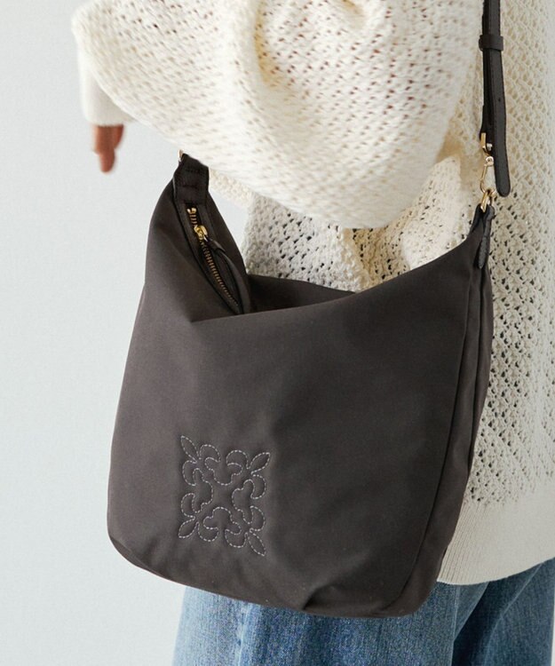 russet コーデュラナイロン2WAYショルダーバッグ(CE-1681) D.Brown