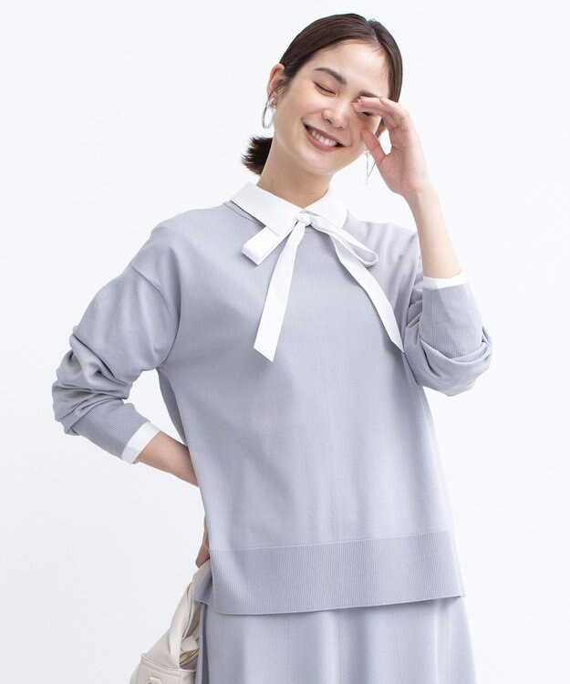 組曲 パフィシャーティング ブラウス オフホワイト系