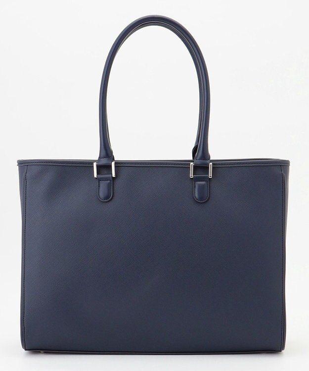 J.PRESS MEN 【定番】サフィアーノトートバッグ ネイビー系
