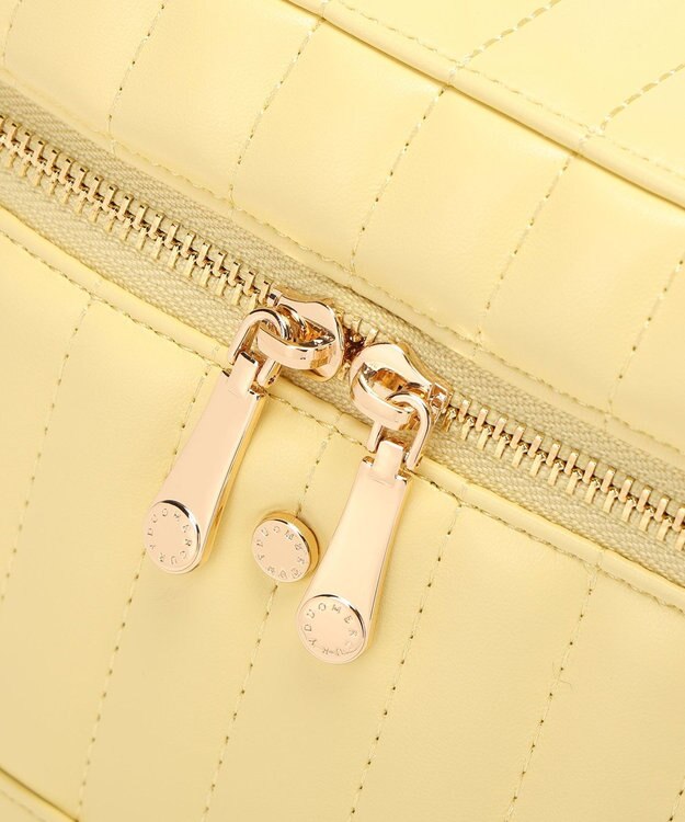 style code 【MERCURYDUO/マーキュリーデュオ】ストライプキルティング　バニティミニショルダーバッグ イエロー