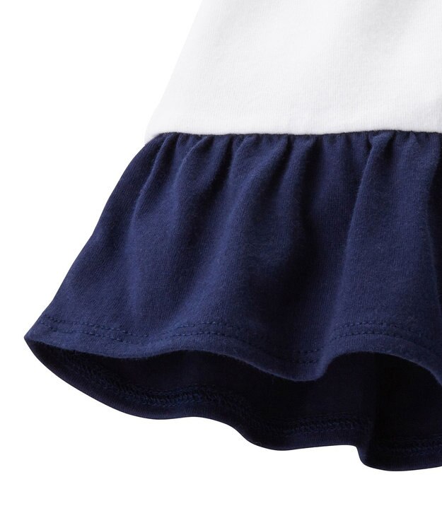 MIKI HOUSE HOT BISCUITS 【100-110cm】ヨットでバカンスＴシャツ 白