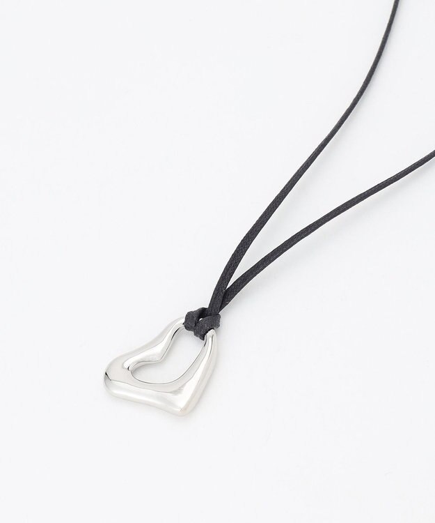 23区 ハート モチーフ ネックレス シルバー系