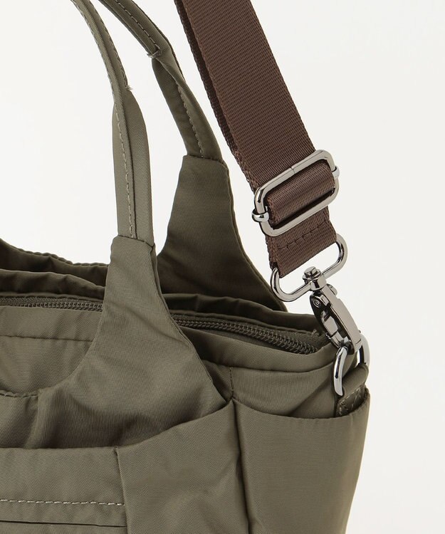 Y'SACCS 【Y’SACCS vous et】ラウンド2WAYミニトート カーキ