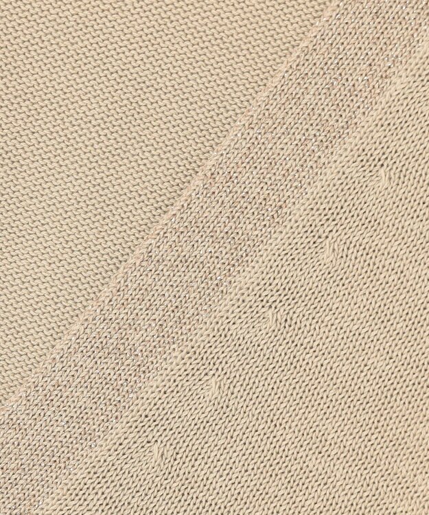 自由区 【カタログ掲載・洗える】エンブレムニット カーディガン ベージュ