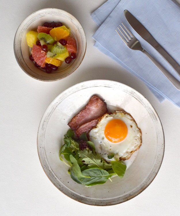 たち吉 【たち吉】浮雲 パスタ皿〈2枚〉 美濃焼 キナリ