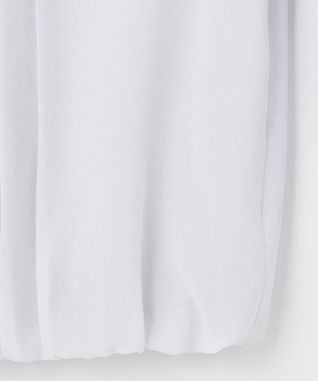 自由区 【新色追加・洗える】ロイヤルシフォン プルオーバーブラウス スカイブルー系