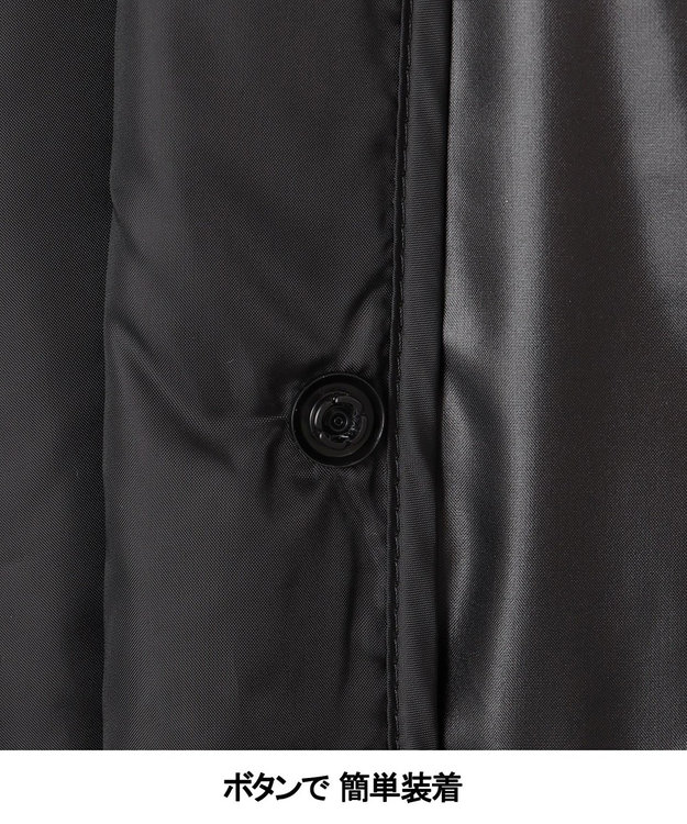 GOTAIRIKU 【GOTAIRIKUコートに取付可能】別売りダウンライナー(24年モデル) ブラック系