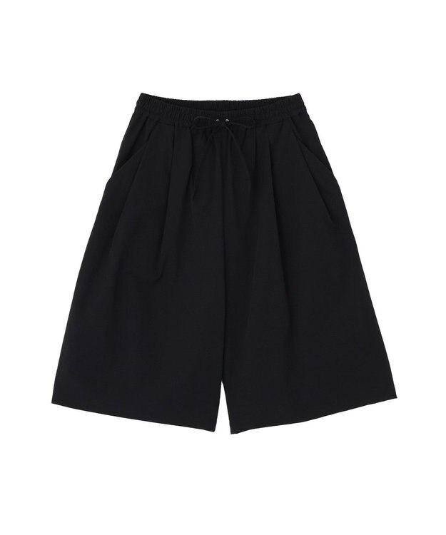 Green Parks 撥水加工ワイドキュロット Black