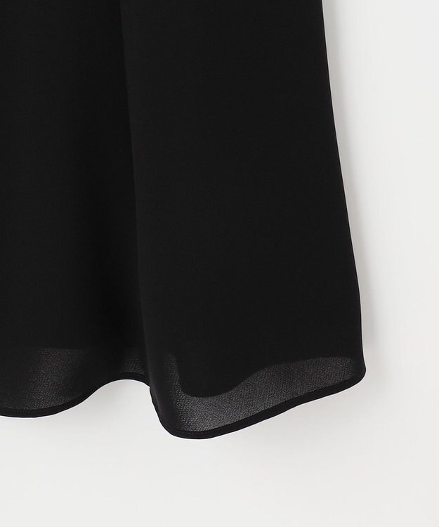 自由区 FORMAL 【洗える】セオアルファバラシャ ウォッシャブル ワンピース ブラック系