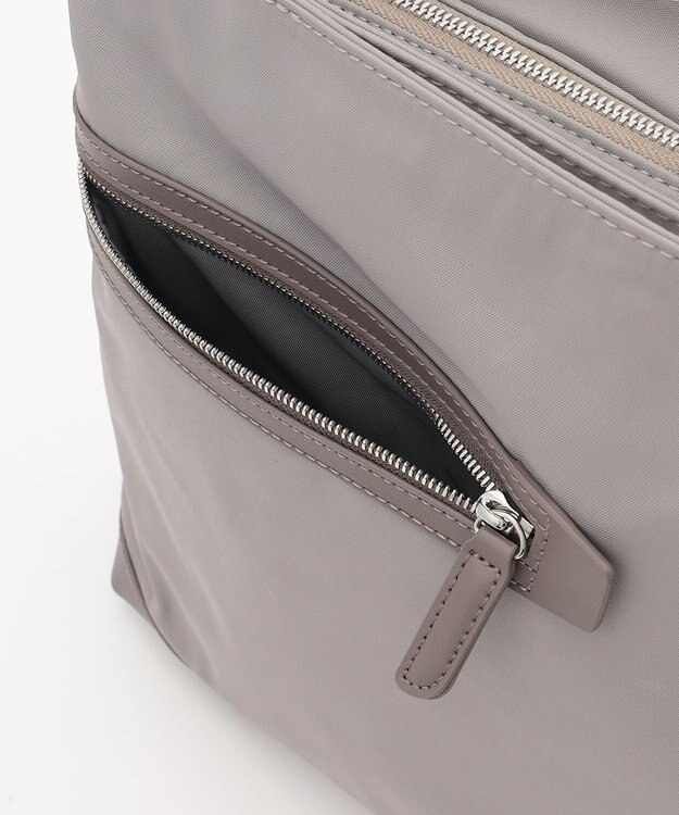 Y'SACCS アシメファスナーポケットショルダー グレージュ