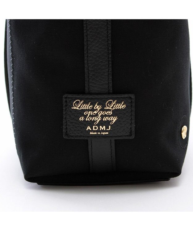 A.D.M.J. 【ファブリック】オフィサー/イタリアンファブリックデイリートートM ブラック