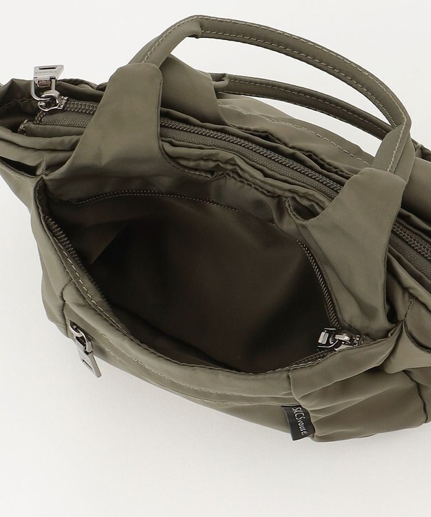 Y'SACCS 【Y’SACCS vous et】ラウンド2WAYミニトート カーキ