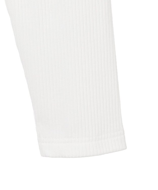 WEGO ワンポイントデザインWZIPトップス ホワイト