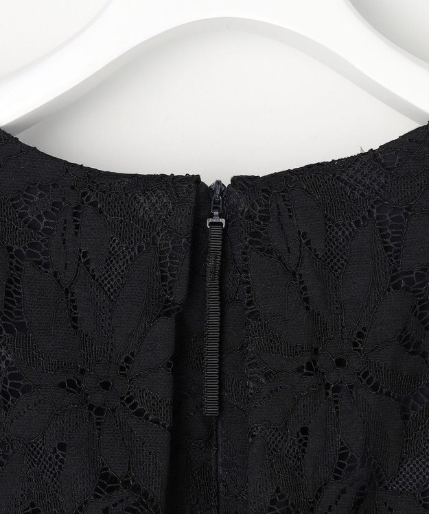 自由区 S 【カタログ掲載】トリアセダブルクロスレース ワンピース ネイビー