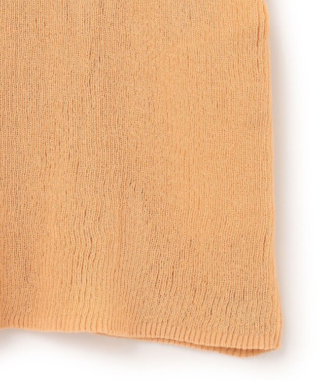 BEIGE， LIANE / リブニットトップス Light Orange