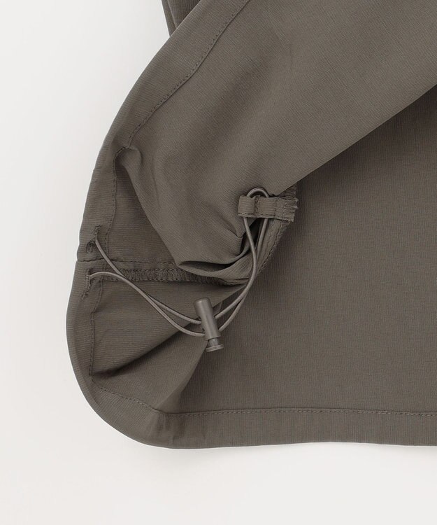 ANY L 【撥水/2WAY】ドロストワンピース カーキ