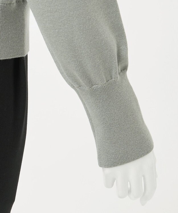 23区 S 【R(アール)】ファインウール ニットカーディガン カーキ系