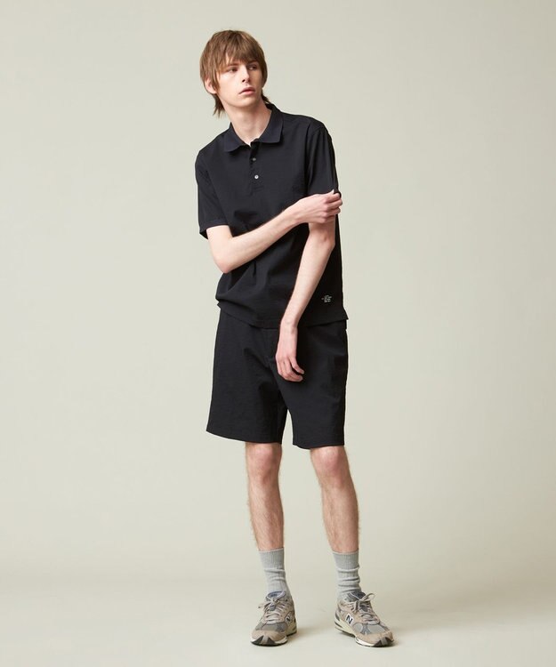 J.PRESS MEN 【MECHANICAL】【ビジネス対応 / ハイパワーストレッチ】アクティブポロシャツ ネイビー系9